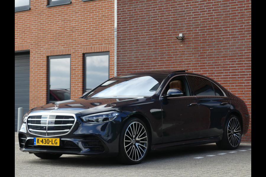 Mercedes-Benz S-Klasse 400d 4MATIC Lang AMG Line Achterasbesturing/panoramadak