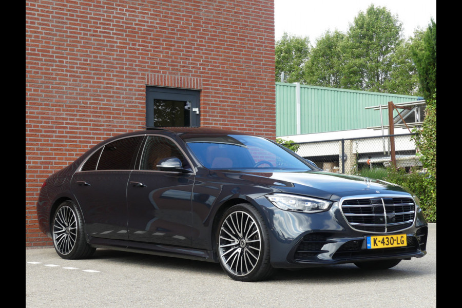 Mercedes-Benz S-Klasse 400d 4MATIC Lang AMG Line Achterasbesturing/panoramadak