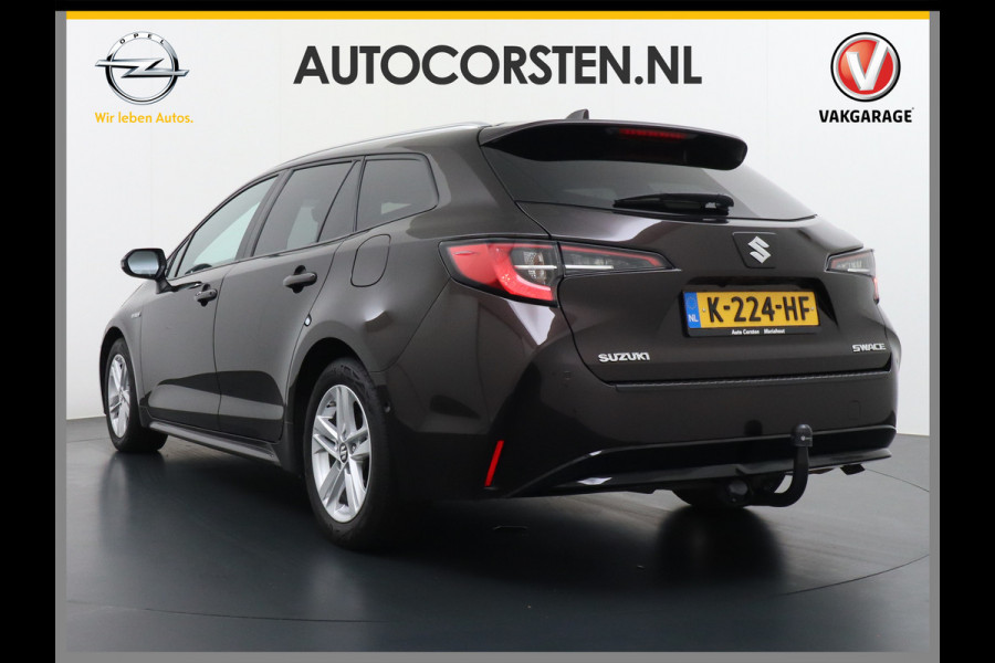 Suzuki Swace 1.8 Hybrid Trekh. Keyless Camera Adap.Cruise Parkeerhulp Stoel-/Stuurverw. Lane-dep. Bordherk. Blindspot Dab Navi Aut.Verlichting Regensensor PrivacyGlas Pdc Isofix Led Dakrails ArmsteunV+A Usb Ecc 16''LM Style
