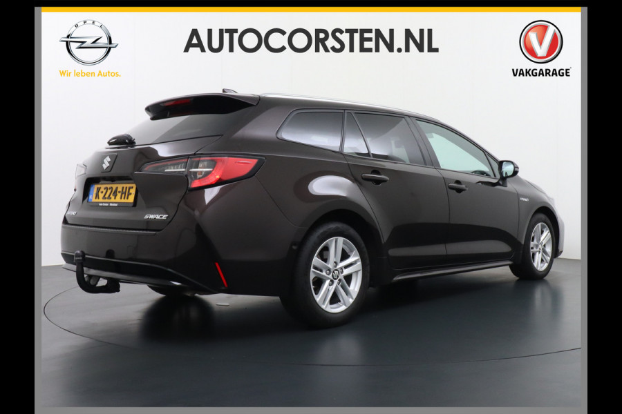 Suzuki Swace 1.8 Hybrid Trekh. Keyless Camera Adap.Cruise Parkeerhulp Stoel-/Stuurverw. Lane-dep. Bordherk. Blindspot Dab Navi Aut.Verlichting Regensensor PrivacyGlas Pdc Isofix Led Dakrails ArmsteunV+A Usb Ecc 16''LM Style