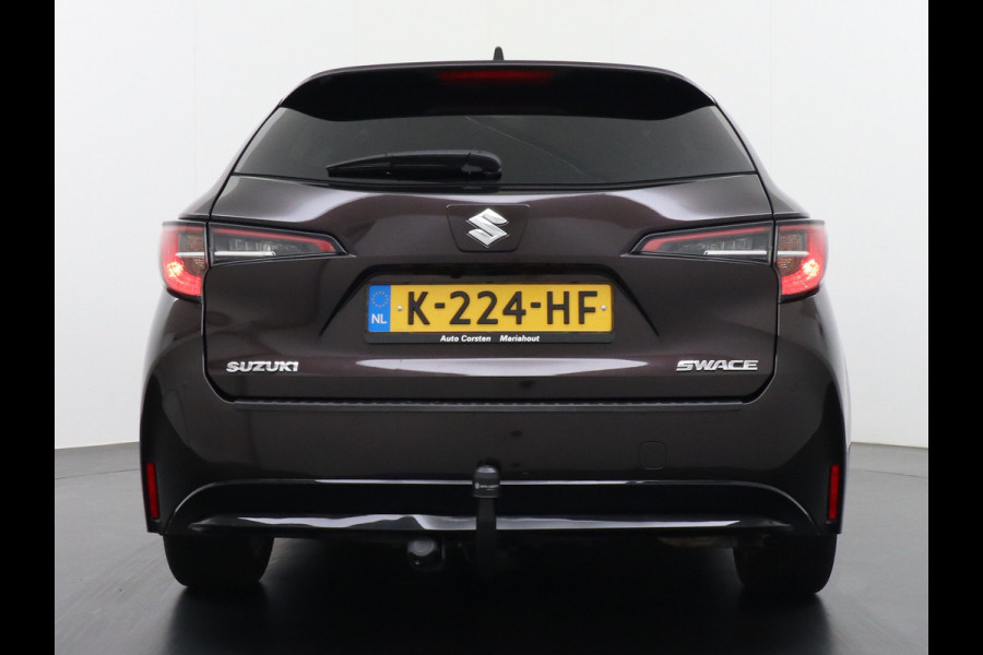 Suzuki Swace 1.8 Hybrid Trekh. Keyless Camera Adap.Cruise Parkeerhulp Stoel-/Stuurverw. Lane-dep. Bordherk. Blindspot Dab Navi Aut.Verlichting Regensensor PrivacyGlas Pdc Isofix Led Dakrails ArmsteunV+A Usb Ecc 16''LM Style
