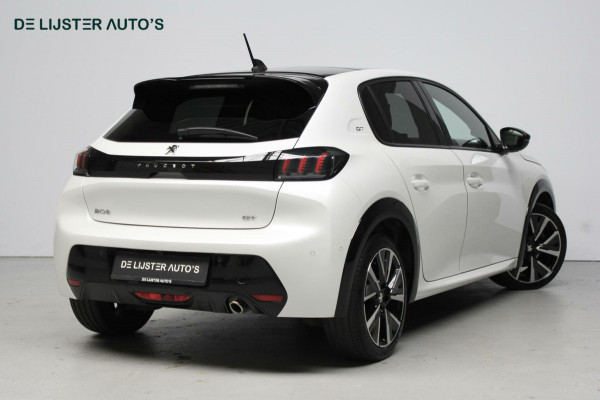Peugeot 208 1.2 PureTech GT Automaat | Pano-dak | CarPlay | Virtual 3D | 360 Camera | Stoelverwarming | Keyless | Sfeer | LED | PDC |