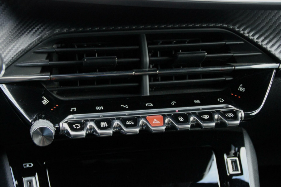 Peugeot 208 1.2 PureTech GT Automaat | Pano-dak | CarPlay | Virtual 3D | 360 Camera | Stoelverwarming | Keyless | Sfeer | LED | PDC |