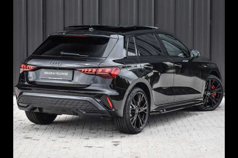Audi A3 Sportback 45 TFSI e S EDITION COMPETITION | PANORAMADAK | S-SEATS | SONOS SOUND | CAMERA | BLACK-OPTIC | AMBIANCE INTERIEUR