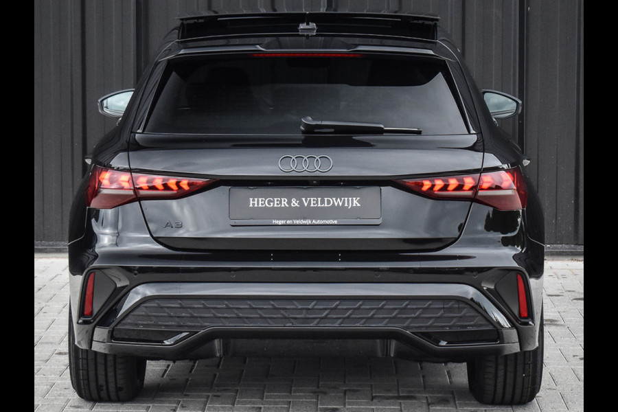 Audi A3 Sportback 45 TFSI e S EDITION COMPETITION | PANORAMADAK | S-SEATS | SONOS SOUND | CAMERA | BLACK-OPTIC | AMBIANCE INTERIEUR