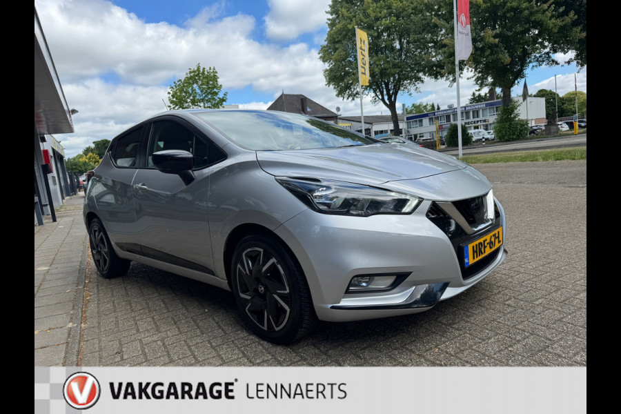 Nissan Micra 1.0 IG-T Tekna, navi, airco, ect. Rijklaarprijs / 12 mnd garantie