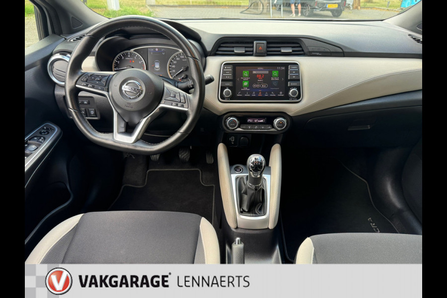 Nissan Micra 1.0 IG-T Tekna, navi, airco, ect. Rijklaarprijs / 12 mnd garantie