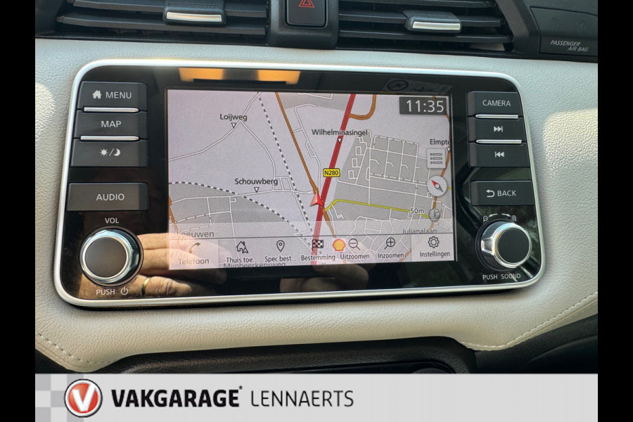 Nissan Micra 1.0 IG-T Tekna, navi, airco, ect. Rijklaarprijs / 12 mnd garantie