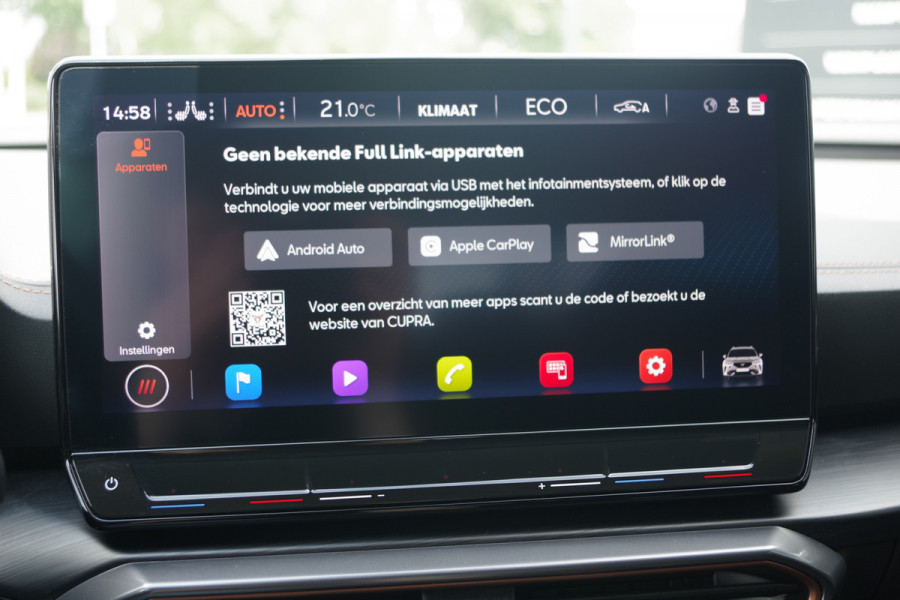 CUPRA Formentor 1.4 e-Hybrid VZ Performance PHEV, Groot-Navigatie, Adap. Cruise Control, Camera