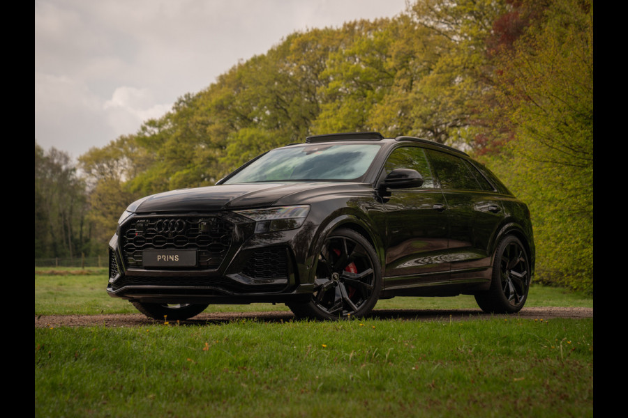 Audi RS Q8 Quattro | Akrapovic | B&O | Stoelventilatie | Pano-dak | Massage | Head-up | Adapt. cruise | Fabrieksgarantie 2027