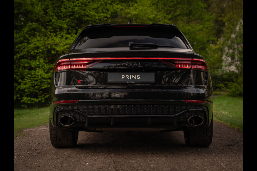 Audi RS Q8 Quattro | Akrapovic | B&O | Stoelventilatie | Pano-dak | Massage | Head-up | Adapt. cruise | Fabrieksgarantie 2027