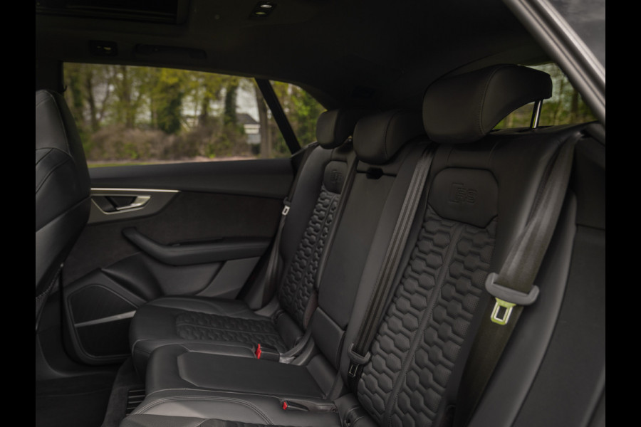 Audi RS Q8 Quattro | Akrapovic | B&O | Stoelventilatie | Pano-dak | Massage | Head-up | Adapt. cruise | Fabrieksgarantie 2027