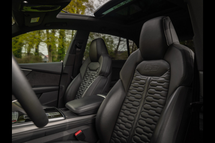 Audi RS Q8 Quattro | Akrapovic | B&O | Stoelventilatie | Pano-dak | Massage | Head-up | Adapt. cruise | Fabrieksgarantie 2027