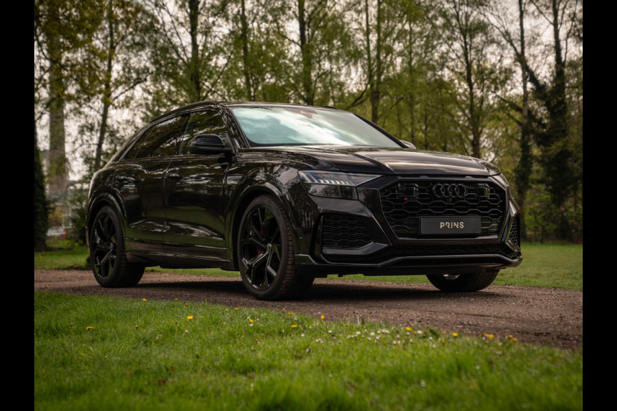 Audi RS Q8 Quattro | Akrapovic | B&O | Stoelventilatie | Pano-dak | Massage | Head-up | Adapt. cruise | Fabrieksgarantie 2027