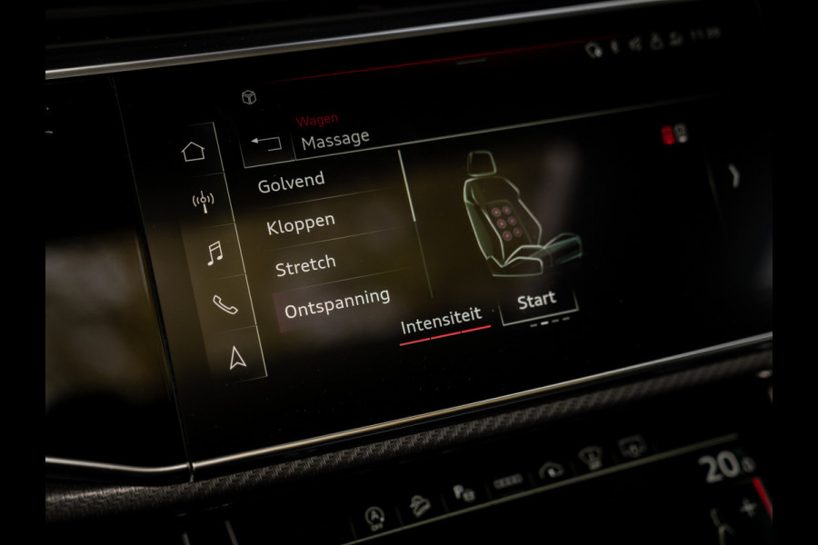Audi RS Q8 Quattro | Akrapovic | B&O | Stoelventilatie | Pano-dak | Massage | Head-up | Adapt. cruise | Fabrieksgarantie 2027