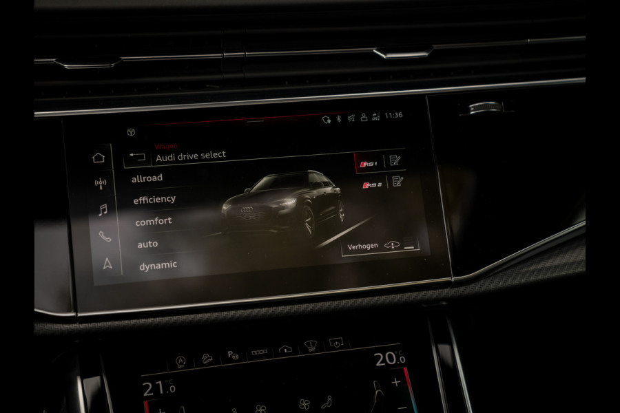 Audi RS Q8 Quattro | Akrapovic | B&O | Stoelventilatie | Pano-dak | Massage | Head-up | Adapt. cruise | Fabrieksgarantie 2027