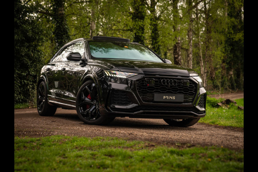 Audi RS Q8 Quattro | Akrapovic | B&O | Stoelventilatie | Pano-dak | Massage | Head-up | Adapt. cruise | Fabrieksgarantie 2027