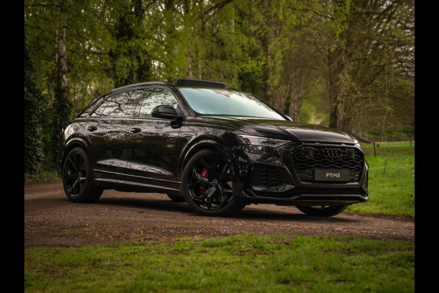 Audi RS Q8 Quattro | Akrapovic | B&O | Stoelventilatie | Pano-dak | Massage | Head-up | Adapt. cruise | Fabrieksgarantie 2027