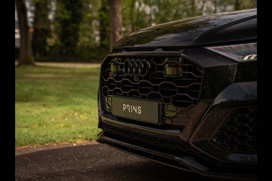 Audi RS Q8 Quattro | Akrapovic | B&O | Stoelventilatie | Pano-dak | Massage | Head-up | Adapt. cruise | Fabrieksgarantie 2027