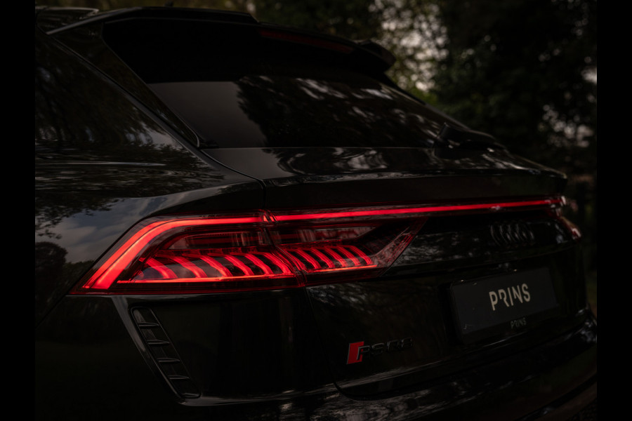 Audi RS Q8 Quattro | Akrapovic | B&O | Stoelventilatie | Pano-dak | Massage | Head-up | Adapt. cruise | Fabrieksgarantie 2027
