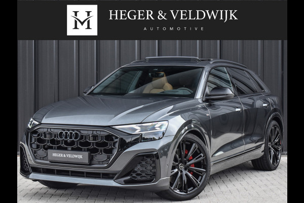 Audi Q8 60 TFSI e QUATTRO PRO LINE S COMPETITION | PANORAMADAK | EXCLUSIVE INTERIEUR | BANG&OLUFSEN | HEAD-UP | TREKHAAK | SOFT-CLOSE |