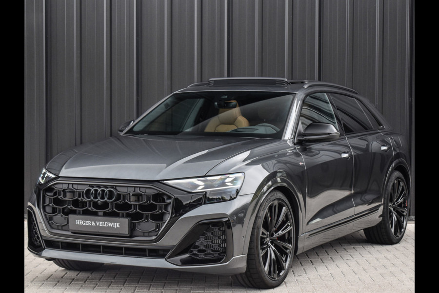 Audi Q8 60 TFSI e QUATTRO PRO LINE S COMPETITION | PANORAMADAK | EXCLUSIVE INTERIEUR | BANG&OLUFSEN | HEAD-UP | TREKHAAK | SOFT-CLOSE |