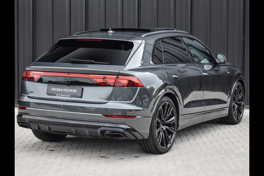 Audi Q8 60 TFSI e QUATTRO PRO LINE S COMPETITION | PANORAMADAK | EXCLUSIVE INTERIEUR | BANG&OLUFSEN | HEAD-UP | TREKHAAK | SOFT-CLOSE |