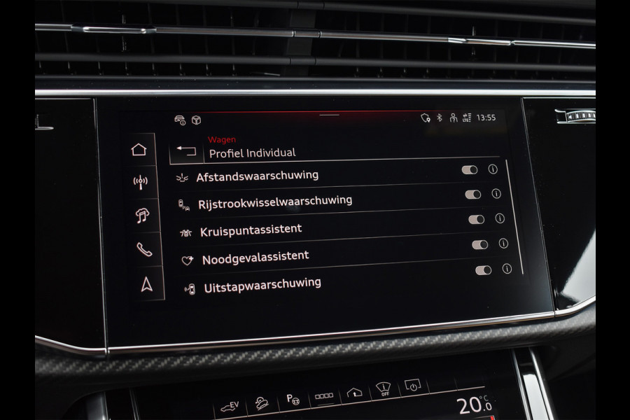 Audi Q8 60 TFSI e QUATTRO PRO LINE S COMPETITION | PANORAMADAK | EXCLUSIVE INTERIEUR | BANG&OLUFSEN | HEAD-UP | TREKHAAK | SOFT-CLOSE |