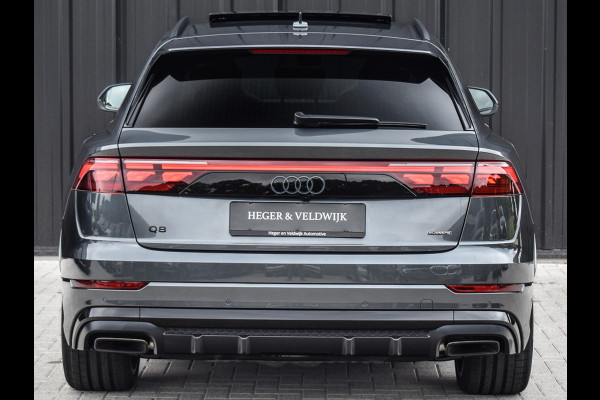 Audi Q8 60 TFSI e QUATTRO PRO LINE S COMPETITION | PANORAMADAK | EXCLUSIVE INTERIEUR | BANG&OLUFSEN | HEAD-UP | TREKHAAK | SOFT-CLOSE |