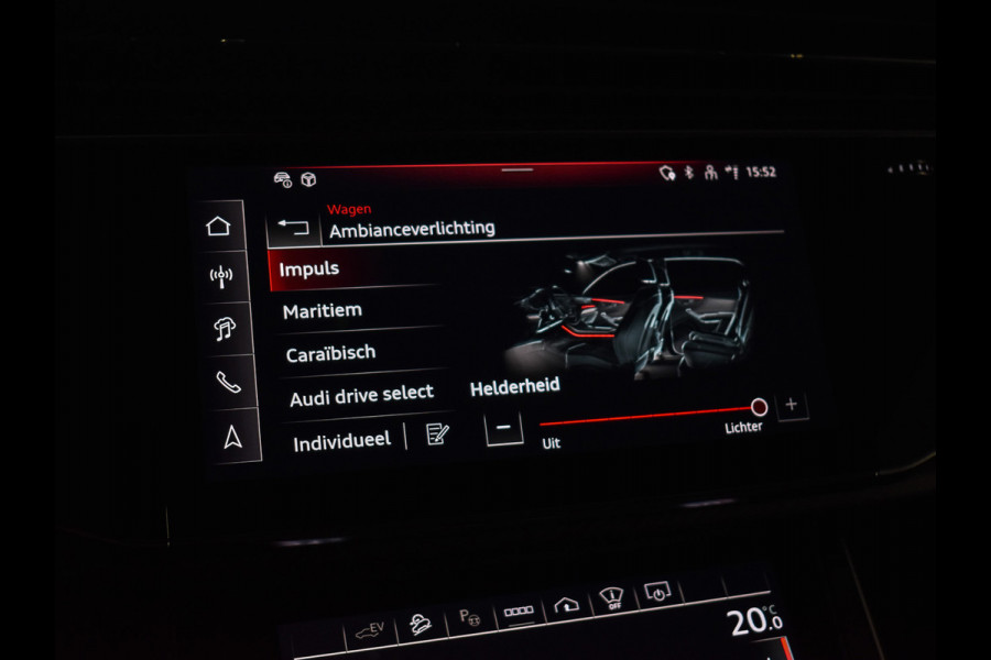 Audi Q8 60 TFSI e QUATTRO PRO LINE S COMPETITION | PANORAMADAK | EXCLUSIVE INTERIEUR | BANG&OLUFSEN | HEAD-UP | TREKHAAK | SOFT-CLOSE |