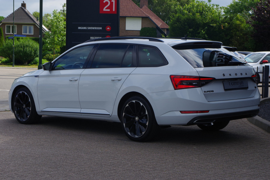 Škoda Superb Combi 1.4 TSI iV 218 PK Sportline Bns, Panoramadak, 360° Camera, Memory, 4x Stoelverwarming