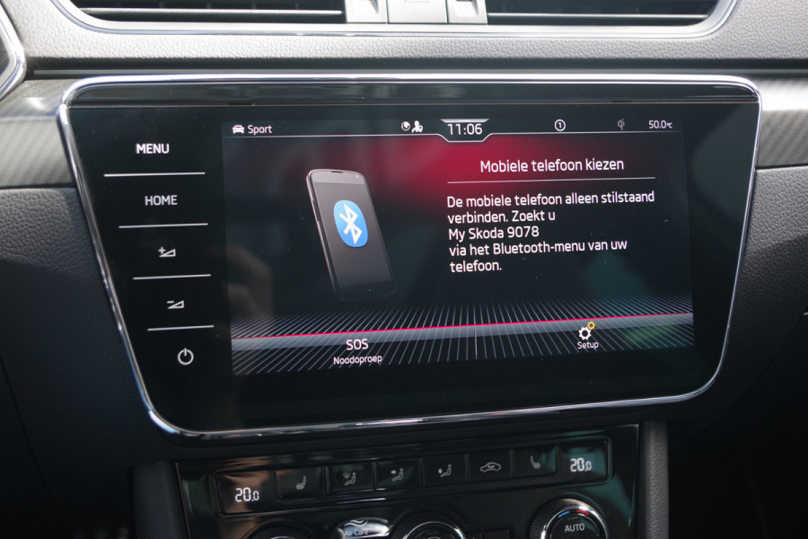 Škoda Superb Combi 1.4 TSI iV 218 PK Sportline Bns, Panoramadak, 360° Camera, Memory, 4x Stoelverwarming