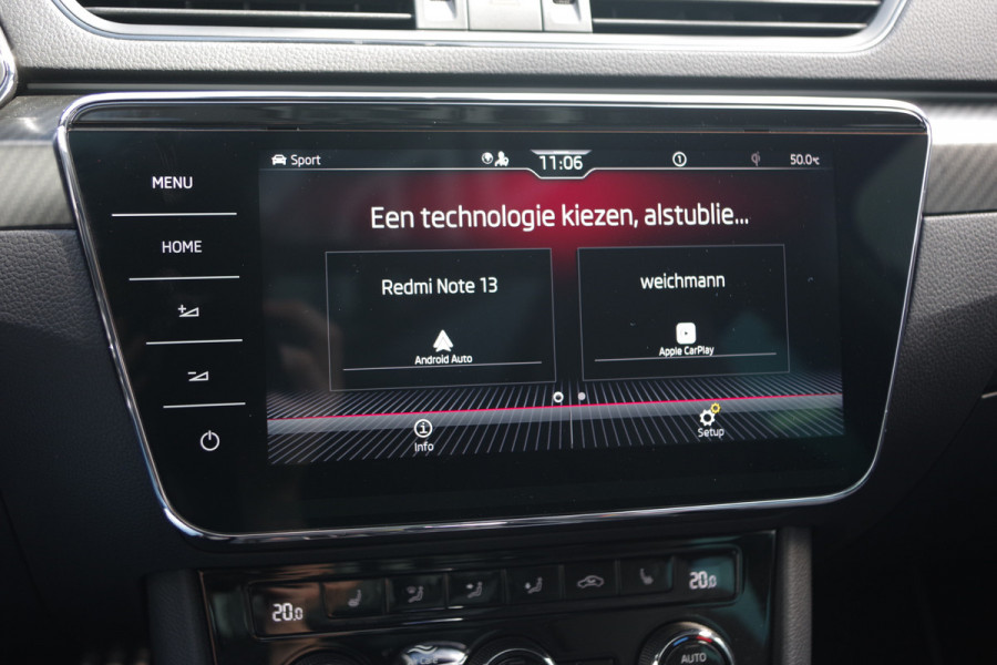 Škoda Superb Combi 1.4 TSI iV 218 PK Sportline Bns, Panoramadak, 360° Camera, Memory, 4x Stoelverwarming