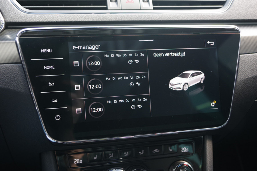 Škoda Superb Combi 1.4 TSI iV 218 PK Sportline Bns, Panoramadak, 360° Camera, Memory, 4x Stoelverwarming