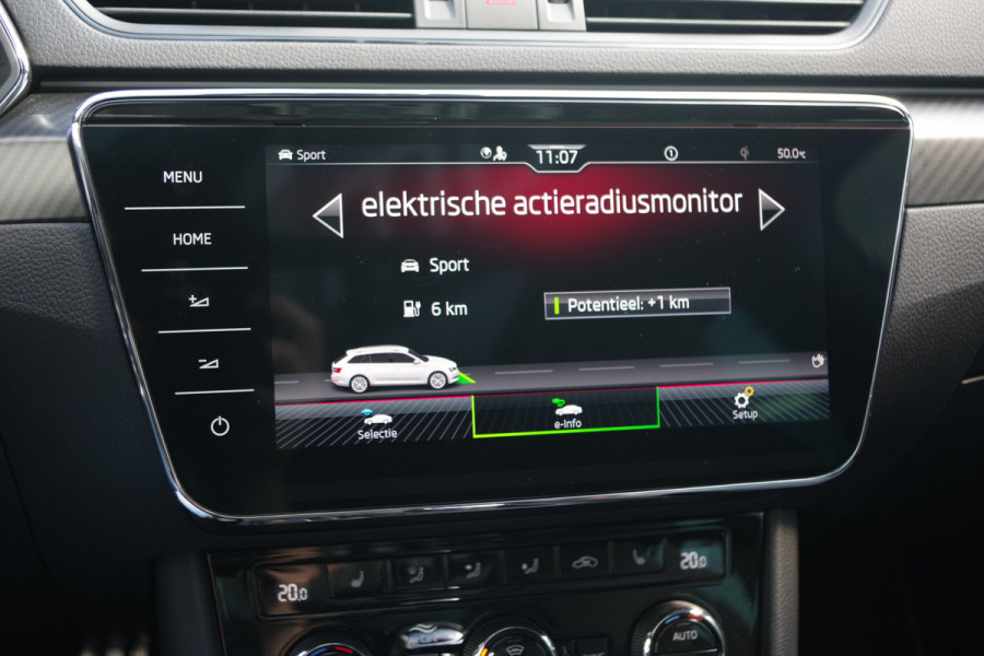 Škoda Superb Combi 1.4 TSI iV 218 PK Sportline Bns, Panoramadak, 360° Camera, Memory, 4x Stoelverwarming