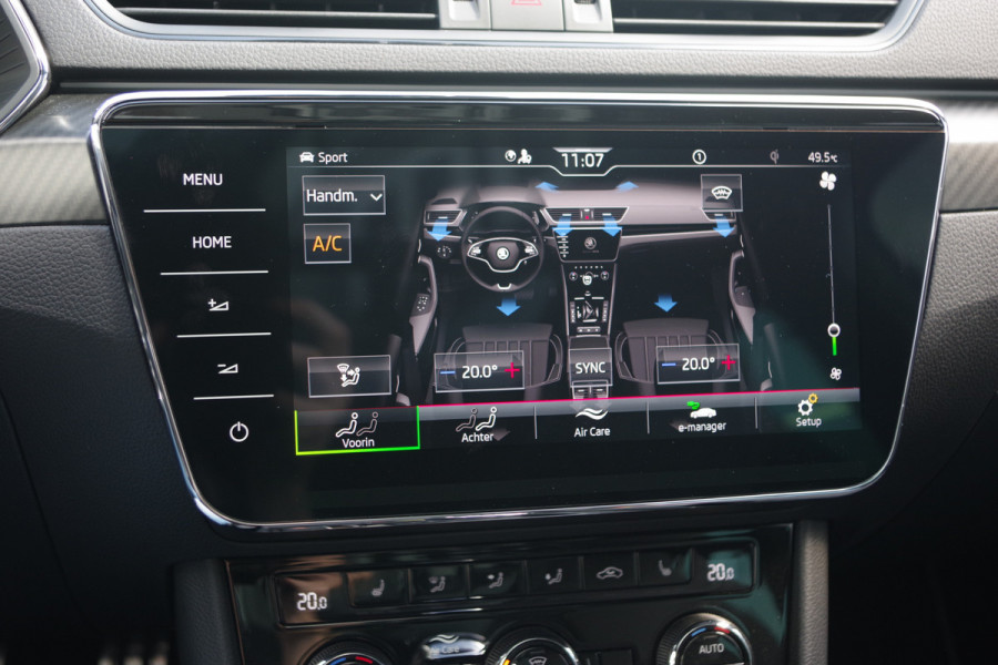 Škoda Superb Combi 1.4 TSI iV 218 PK Sportline Bns, Panoramadak, 360° Camera, Memory, 4x Stoelverwarming