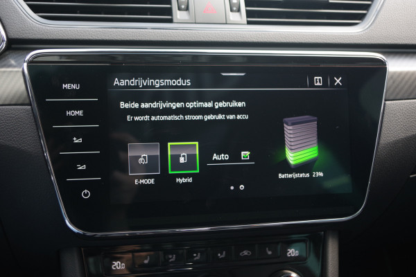 Škoda Superb Combi 1.4 TSI iV 218 PK Sportline Bns, Panoramadak, 360° Camera, Memory, 4x Stoelverwarming