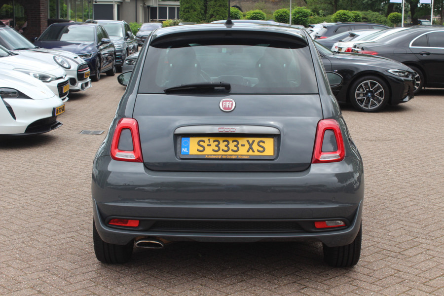 Fiat 500 1.2 Lounge / Apple CarPlay / Half leder / Parkeerhulp achter / 15'' / Beats / DAB / Bluetooth / Cruise Control / Getint glas