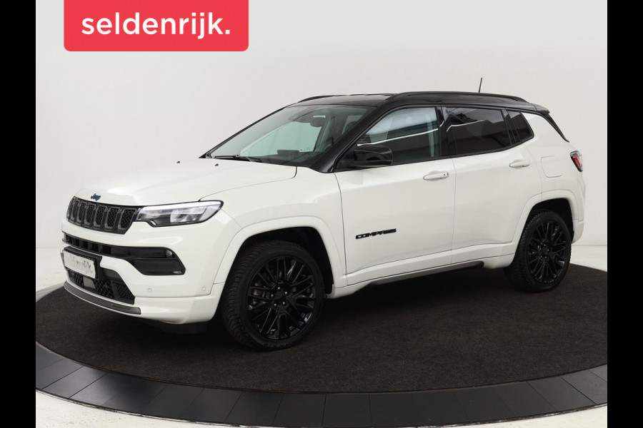 Jeep Compass 4xe 240 Plug-in Hybride Electric S | Leder | Stoel & stuurverwarming | Camera | Adaptive cruise | Carplay | Navigatie