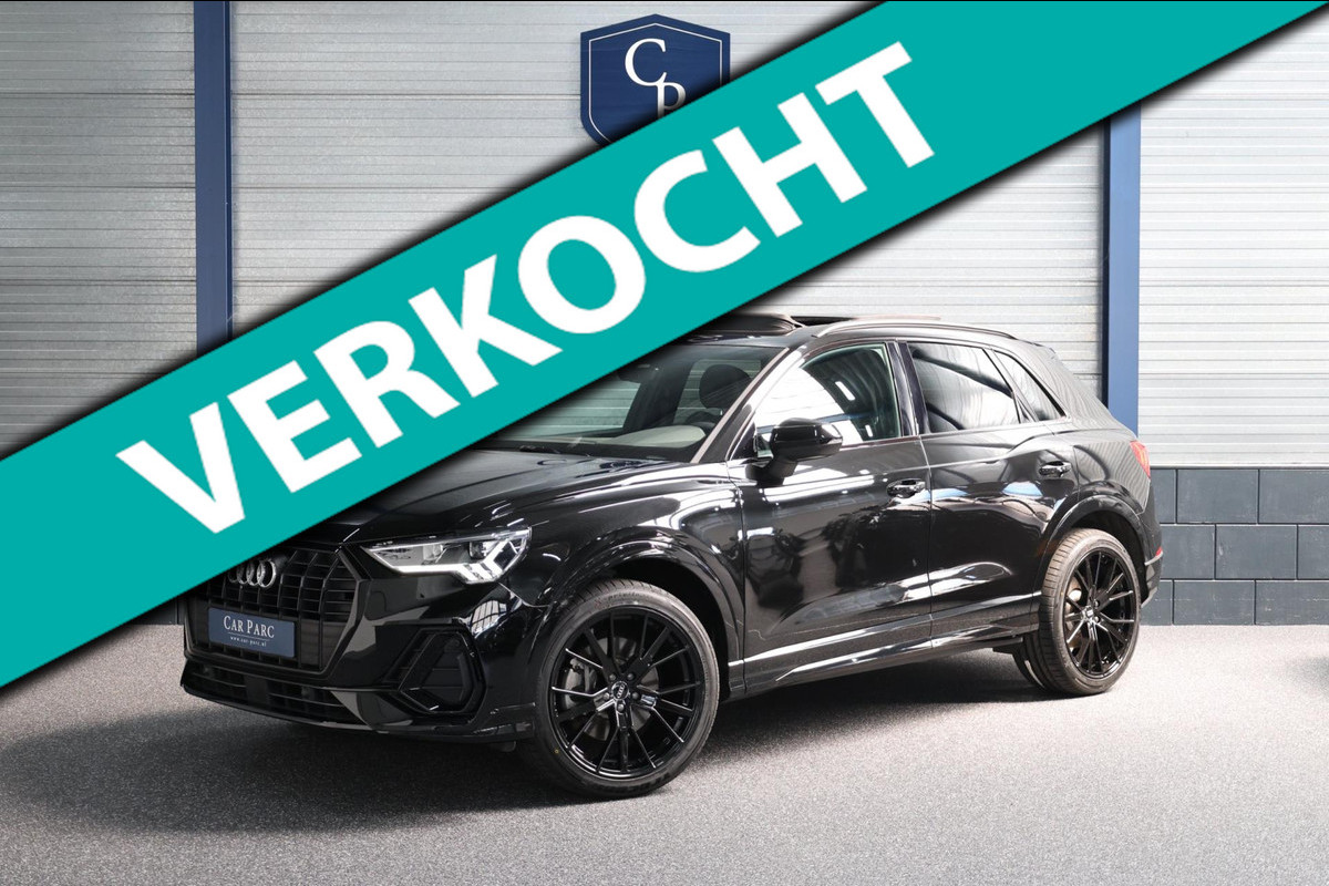 Audi Q3 40 TFSI quattro 3x S-line LED/VIRTUAL/PANO/HALF LEDER+S.VERWARMING/20"LMV/LINE/ACC/12 MND GARANTIE! Audi Q3 40 TFSI quattro 3x S-line LED/VIRTUAL/PANO/HALF LEDER+S.VERWARMING/20"LMV/LINE/ACC/12 MND GARANTIE!