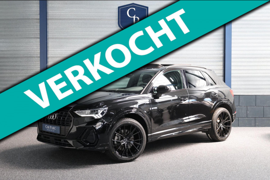 Audi Q3 40 TFSI quattro 3x S-line LED/VIRTUAL/PANO/HALF LEDER+S.VERWARMING/20"LMV/LINE/ACC/12 MND GARANTIE!