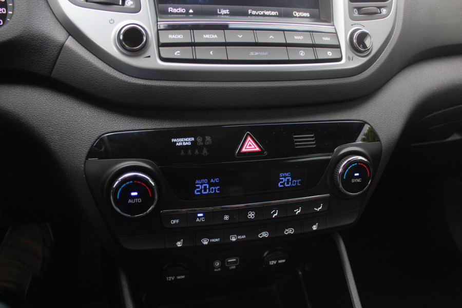 Hyundai Tucson 1.6 GDi Comfort / Trekhaak / Camera / Leder / Navigatie / 19'' / Stoelverwarming 4x / DAB / Cruise Control