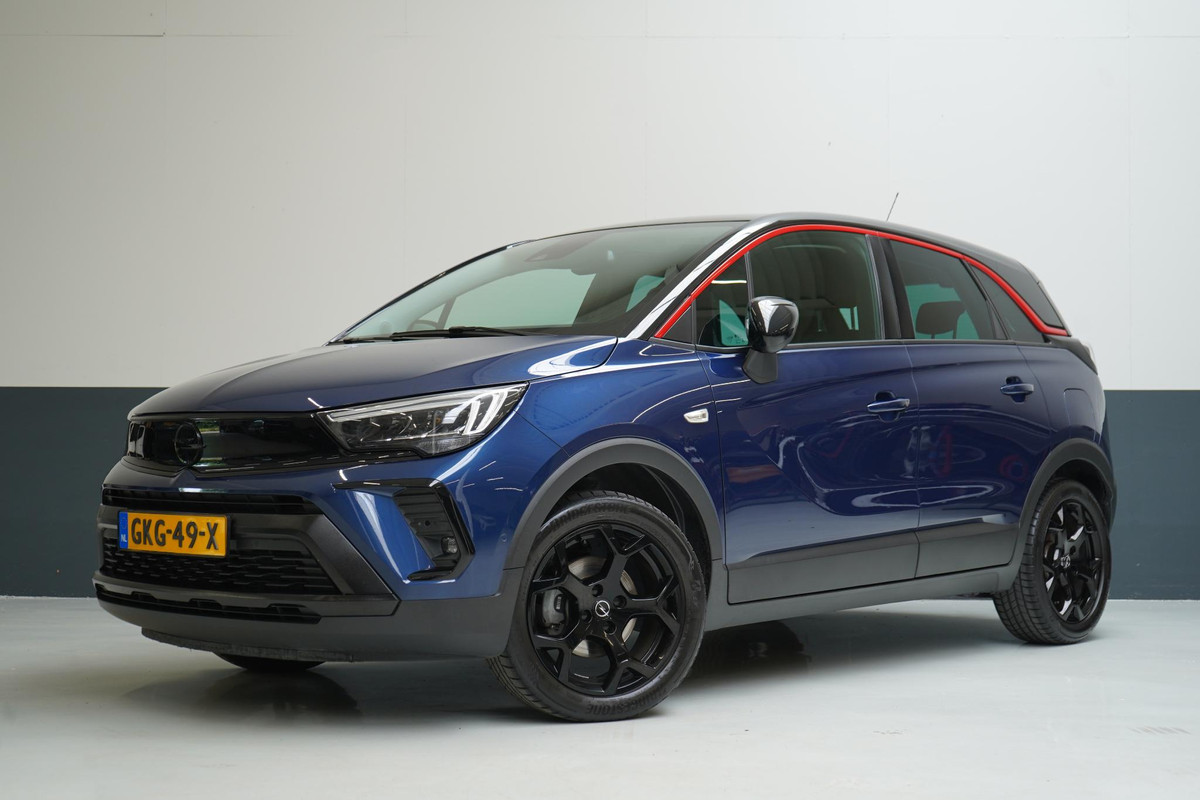 Opel Crossland 1.2 Turbo Level 4 Automaat | Sportstoelen | Trekhaak | Navigatie | 360 camera | Climate control | Cruise control Opel Crossland 1.2 Turbo Level 4 Automaat | Sportstoelen | Trekhaak | Navigatie | 360 camera | Climate control | Cruise control