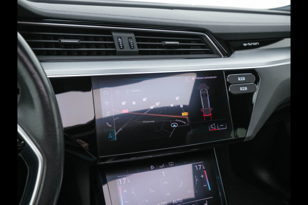 Audi e-tron 50 Quattro S-Line Launch-Edition-Black 71 kWh (INCL-BTW) *PANO | LEATHER-MICROFIBRE | DIGI-COCKPIT | FULL-LED | MEMORY-PACK | ADAPTIVE-CRUISE | HEATED-SPORTSEATS | NAVI-FULLMAP | KEYLESS | SHIFT-PADDLES | 20"ALU*