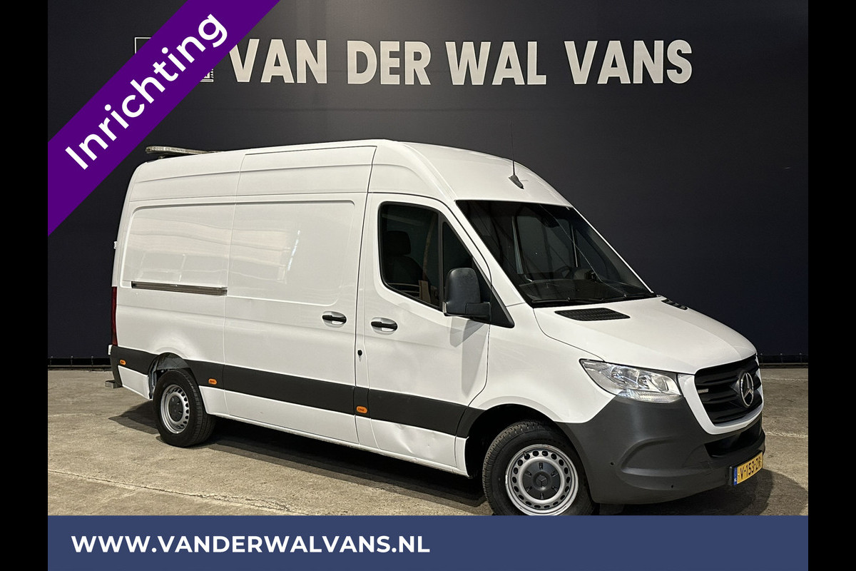 Mercedes-Benz Sprinter 316 CDI 164pk 3500kg Trekhaak L2H2 Inrichting Euro6 Airco | Omvormer | Camera | Cruisecontrol Apple carplay, android auto, parkeersensoren Mercedes-Benz Sprinter 316 CDI 164pk 3500kg Trekhaak L2H2 Inrichting Euro6 Airco | Omvormer | Camera | Cruisecontrol Apple carplay, android auto, parkeersensoren