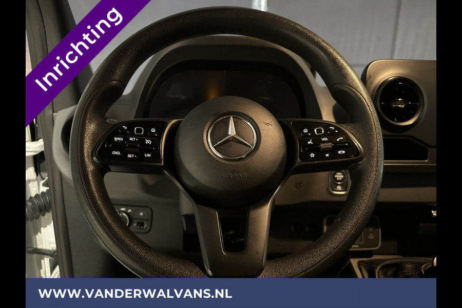 Mercedes-Benz Sprinter 316 CDI 164pk 3500kg Trekhaak L2H2 Inrichting Euro6 Airco | Omvormer | Camera | Cruisecontrol Apple carplay, android auto, parkeersensoren