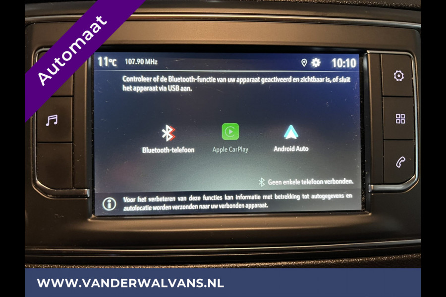 Opel Vivaro 2.0 CDTI 123pk Automaat L3H1 XL Euro6 # Airco | Apple Carplay | Cruisecontrol | Parkeersensoren Android Auto, Stoelverwarming