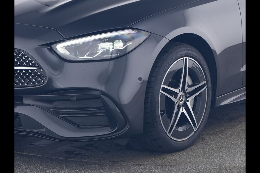 Mercedes-Benz C-Klasse Estate 300 e AMG Plug-In Hybride AMG Line | Night Pakket | Trekhaak | Panorama Schuif-Kanteldak. Inclusief 24 maanden MB Certified garantie voor Europa.