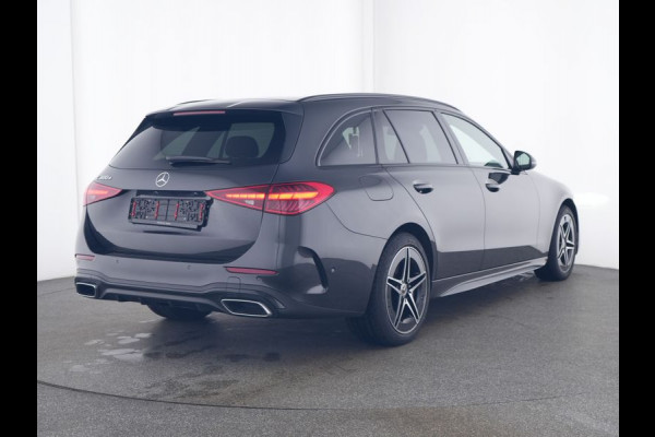 Mercedes-Benz C-Klasse Estate 300 e AMG Plug-In Hybride AMG Line | Night Pakket | Trekhaak | Panorama Schuif-Kanteldak. Inclusief 24 maanden MB Certified garantie voor Europa.