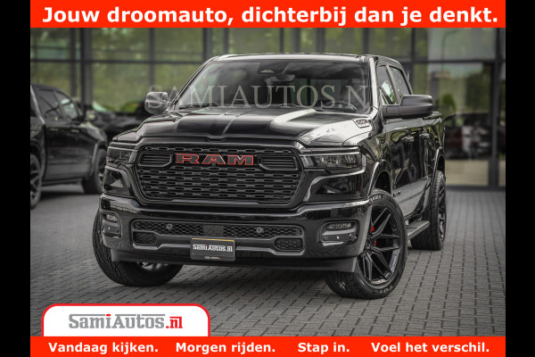 Dodge Ram TradesMan 6 Persoons Uitvoering | 420Pk 636Nm | Pick-Up | Comfortabele Dubbele Cabine met Royale 6 Zitplaatsen | BPM vrij | Nu Leverbaar uit Voorraad | Voorraad Nr 2217- 2911